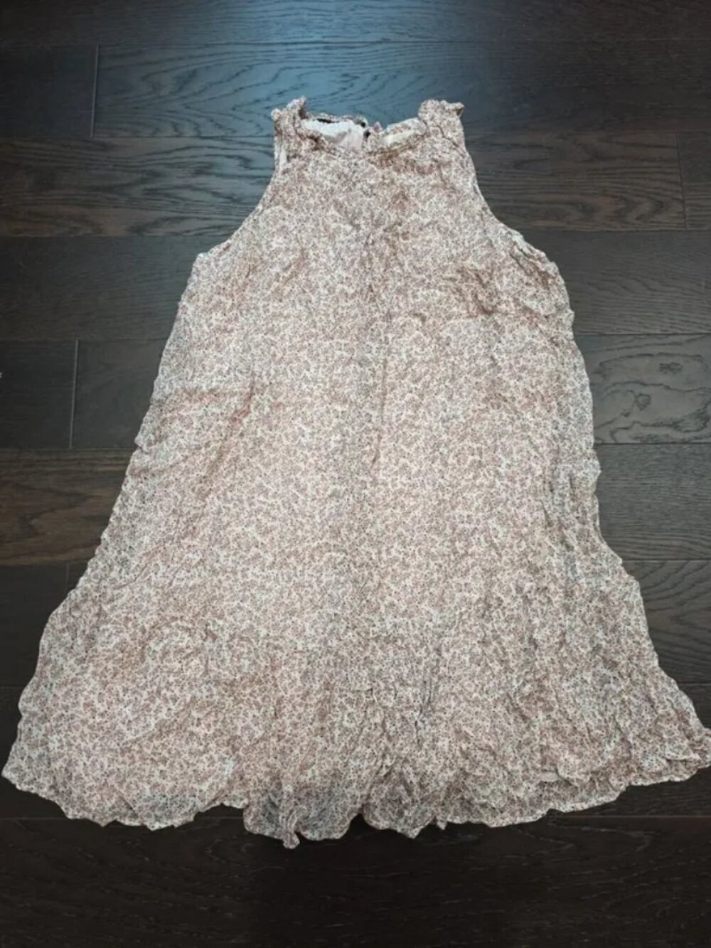 Anthropologie Women's sz Large "Natalie" Flounce Tunic Dress